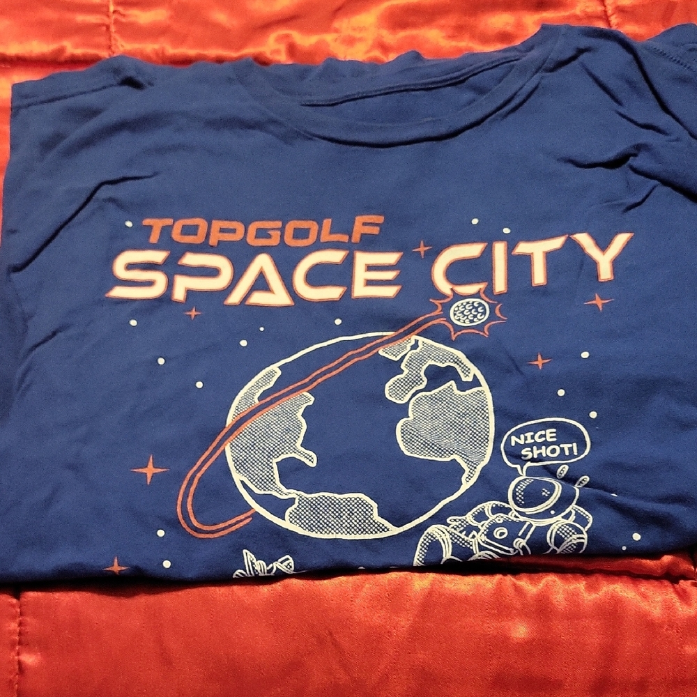 Artistic Blue Short Sleeve Tee